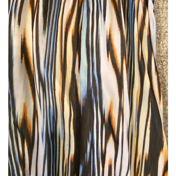 Allen B. By Allen Swartz Flowey Off Shoulder Boho Long Maxi Dress Size 4 - Picture 11 of 11